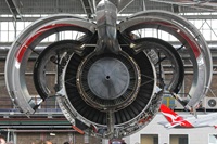In a jet engine- if the low pressure shaft shears